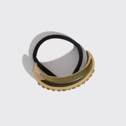 Kitsch Holiday Metal Rhinestone Cloud Cuff