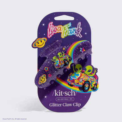 Kitsch Lisa Frank Glitter Claw Clip Zoomer™ & Zorbit™