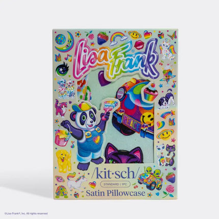 Kitsch Lisa Frank Satin Pillowcase The Fantastic World Of Lisa Frank