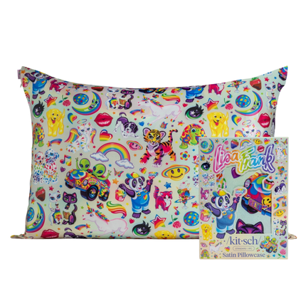 Kitsch Lisa Frank Satin Pillowcase The Fantastic World Of Lisa Frank