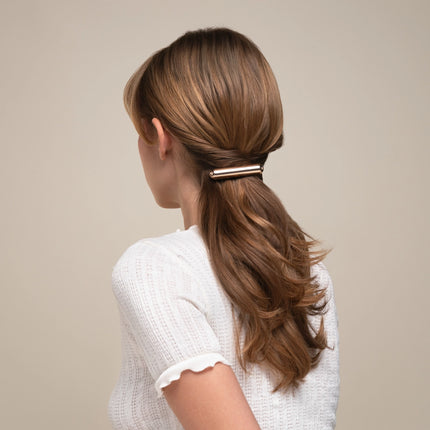 Kitsch Mini Metal French Hair Pin & Clips Set Gold