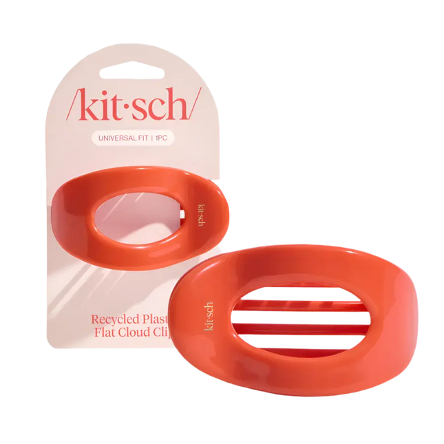 Kitsch Recycled Plastic Flat Cloud Clip Cherry
