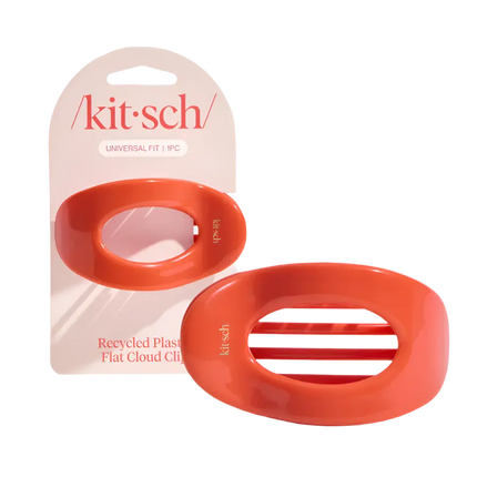 Kitsch Recycled Plastic Flat Cloud Clip Cherry Medium