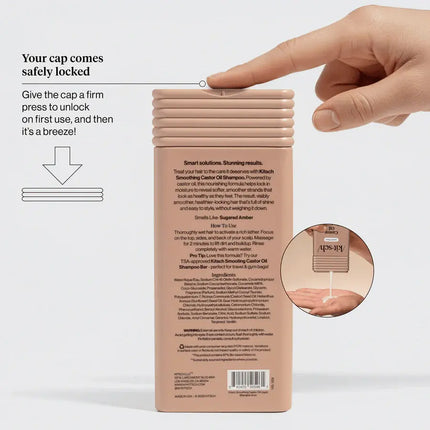 Kitsch Smoothing Castor Oil Shampoo