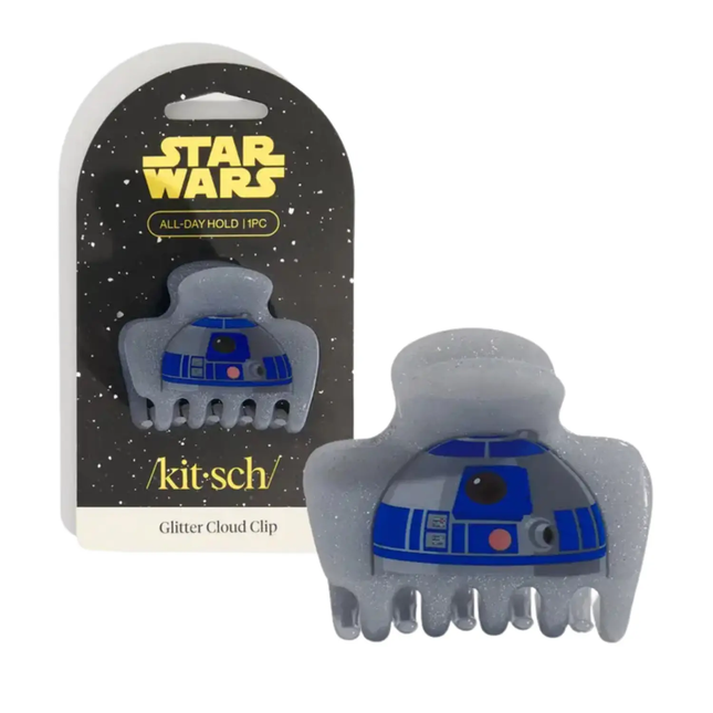 Kitsch Star Wars™ Glitter Cloud Clip R2-D2
