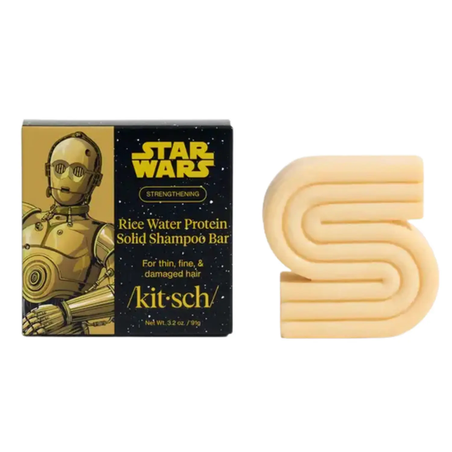 Kitsch Star Wars™ Rice Water Protein Solid Shampoo Bar C-3PO