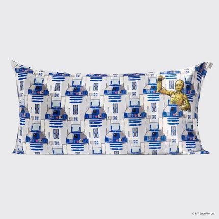 Kitsch Star Wars™ Satin Pillowcase R2-D2 & C-3PO King