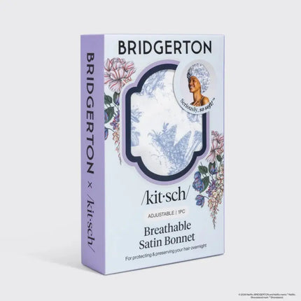 Kitsch x Bridgerton Breathable Satin Bonnet Garden Toile