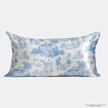 Kitsch x Bridgerton Satin Pillowcase Garden Toile King
