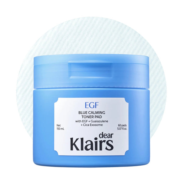 Klairs EGF Blue Calming Toner Pad