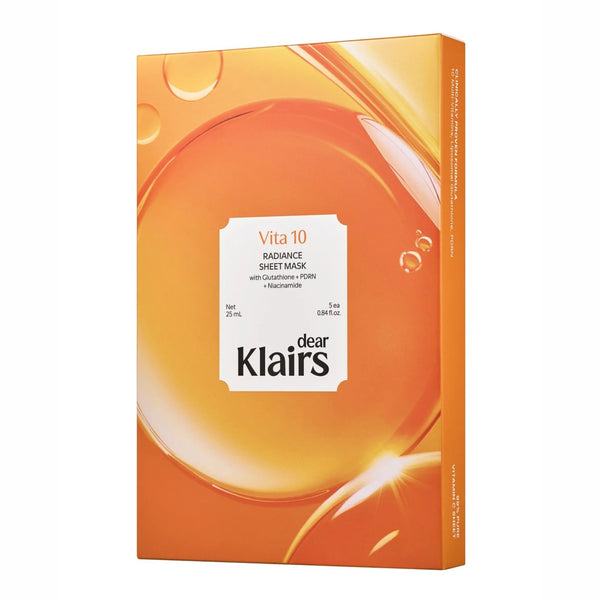 Klairs Vita 10 Radiance Sheet Mask Set