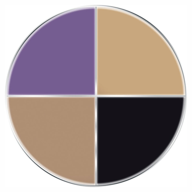 Kryolan Professional Make-up Supracolor Quartet Black Eyes