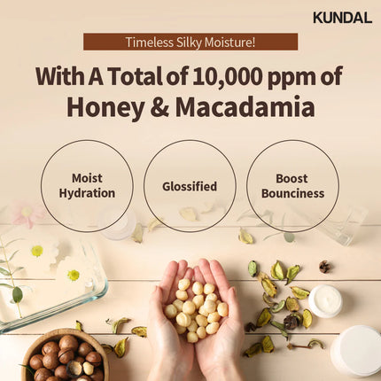 Kundal Honey & Macadamia Nature Shampoo Baby Powder