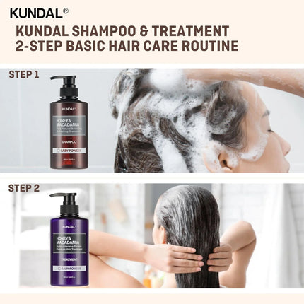 Kundal Honey & Macadamia Nature Shampoo Baby Powder