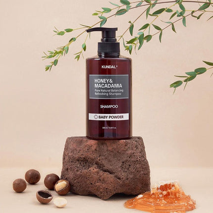 Kundal Honey & Macadamia Nature Shampoo Baby Powder