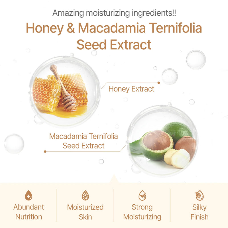 Kundal Honey & Macadamia Pure Body Lotion Amber Vanilla