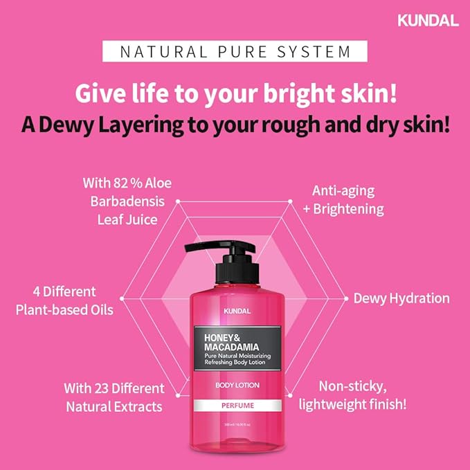Kundal Honey & Macadamia Pure Body Lotion Baby Powder