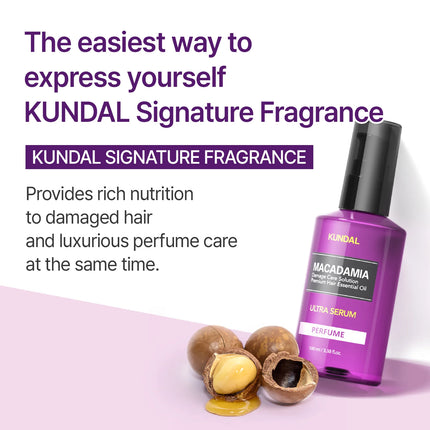 Kundal Macadamia Hair Serum Cherry Blossom