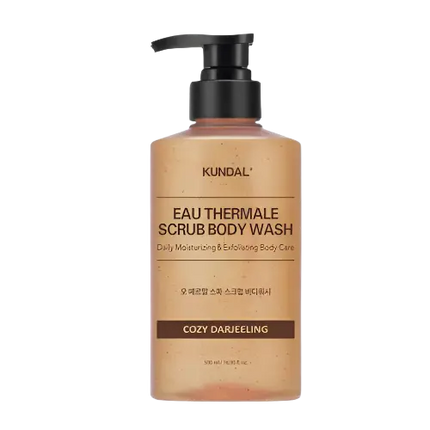 Kundal Scrub Body Wash Cozy Darjeeling