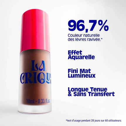 La Crique Water Lip Stain 06 Iced Coffee