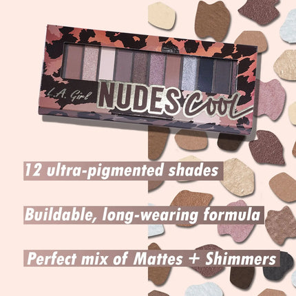LA Girl Nudes Eyeshadow Cool