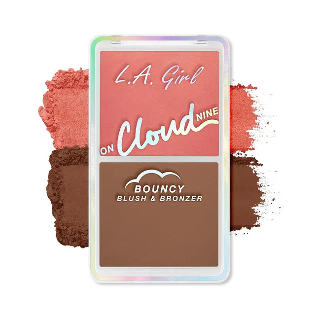LA Girl On Cloud Nine Bouncy Blush & Bronzer Coral Bliss