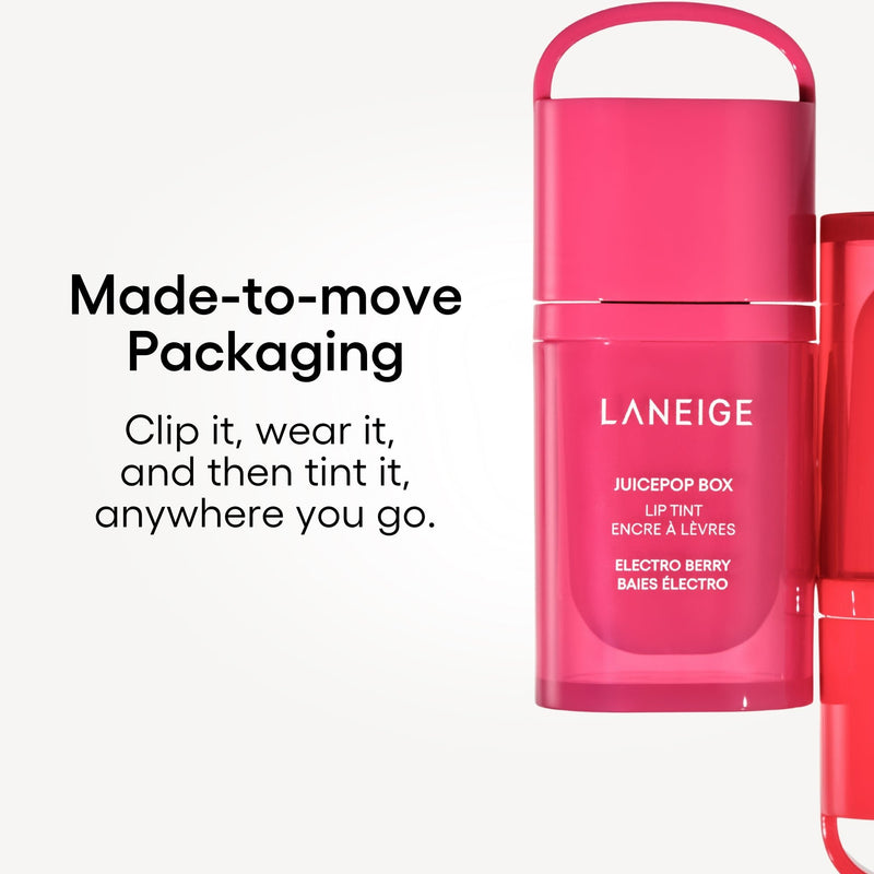 Laneige Juicepop Box Lip Tint Electro Berry