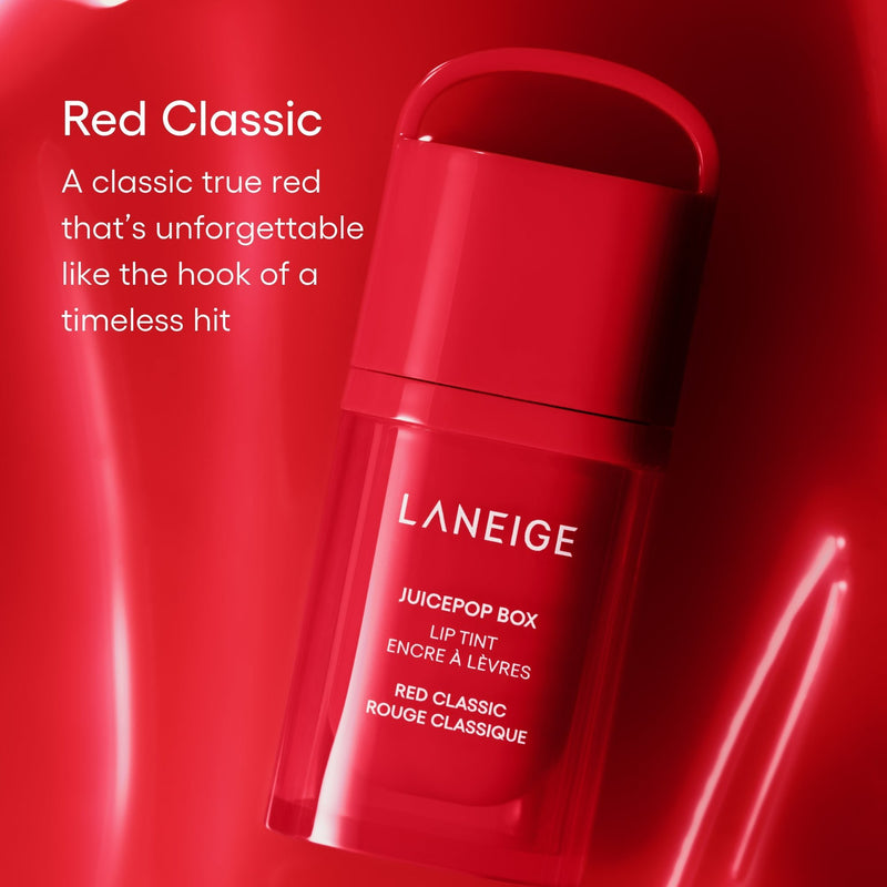 Laneige Juicepop Box Lip Tint Red Classic