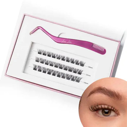 Lina Lien Press Lash Starterkit Elegance Clear Glue Strip