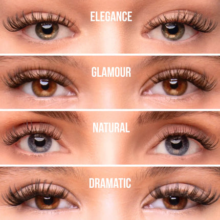 Lina Lien Press On Lash Starterkit Dramatic Black Glue Strip