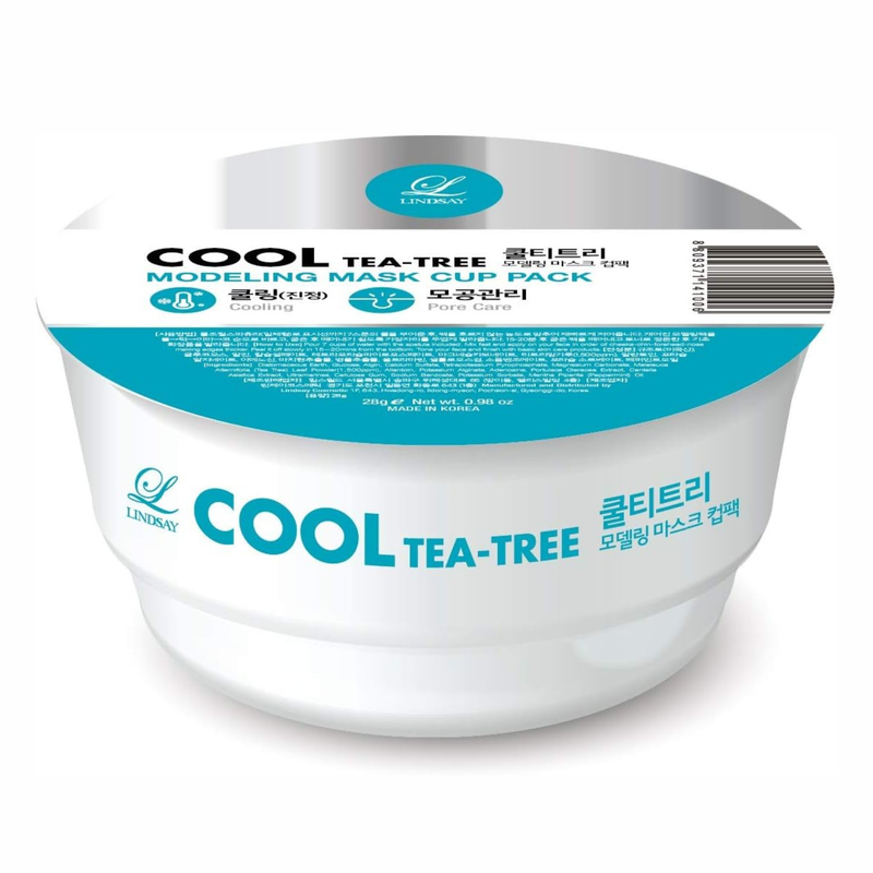 Lindsay Modeling Mask Cup Pack Tea Tree