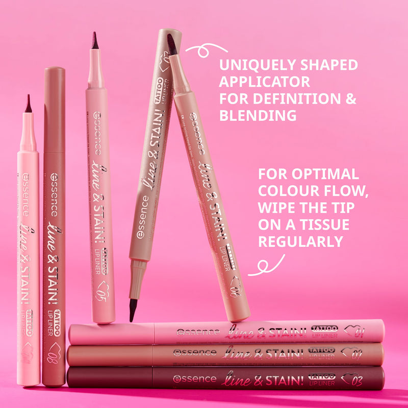 Line & Stain! Tattoo Lip Liner 08 Raisin Bold