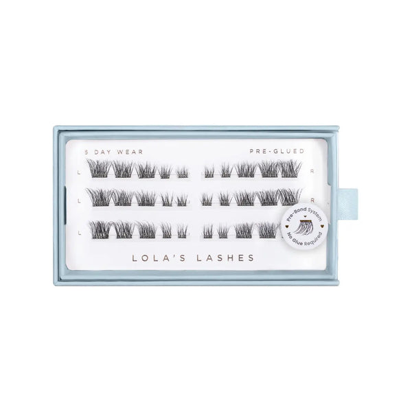 Lola's Lashes Petite Natural Pre Mapped Pre Glued Lashes