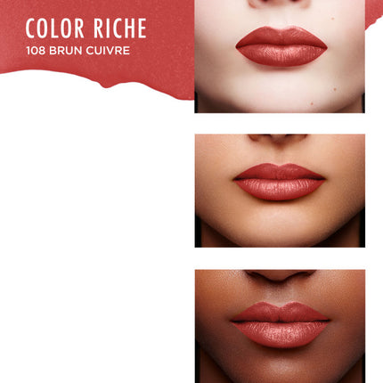 L'Oréal Paris Color Riche Satin Lipstick 108 Brun Cuivré