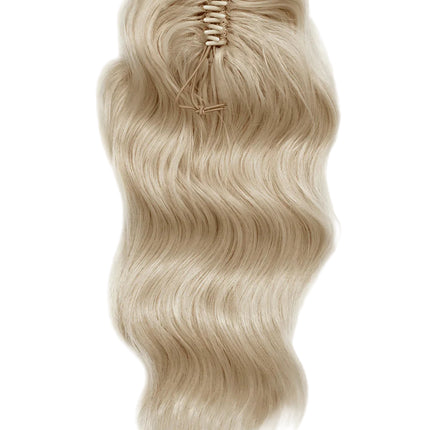 Lullabellz Brushed Out Wave 16 Inch Claw Clip Pony California Blonde