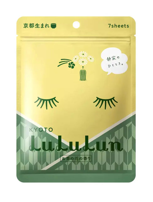 LuLuLun Premium Sheet Mask Kyoto Green Tea 7-Pack