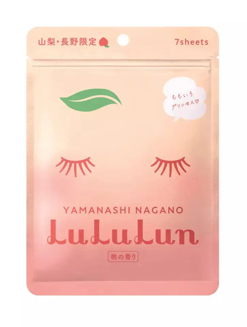 LuLuLun Premium Sheet Mask Yamanashi Peach 7-Pack