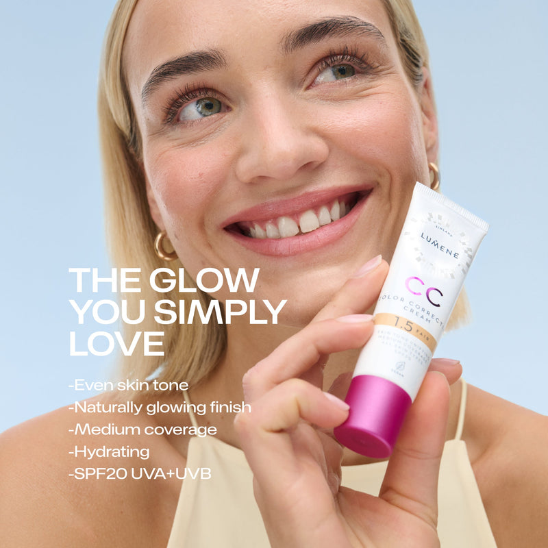 Lumene Cc Color Correcting Cream Spf20 Shade 1.5 Fair
