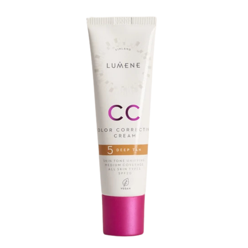 Lumene Cc Color Correcting Cream Spf20 Shade 5 Deep Tan