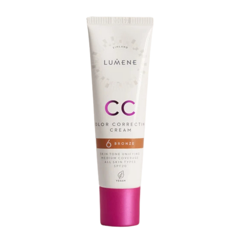 Lumene Cc Color Correcting Cream Spf20 Shade 6 Bronze