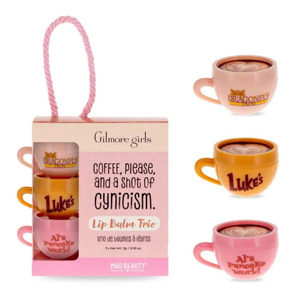 Mad Beauty Gilmore Girls Lip Balm Trio