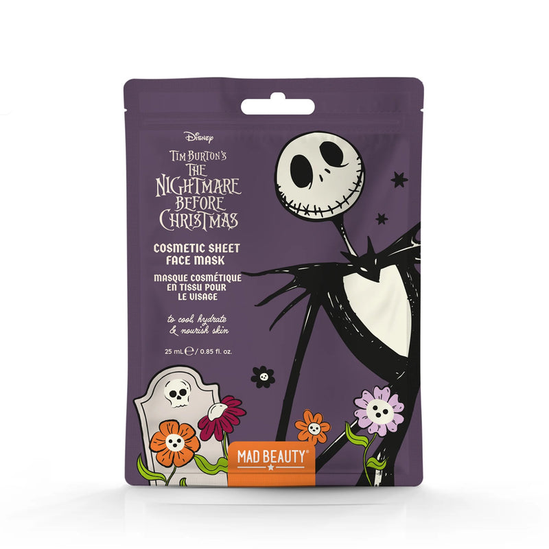 Mad Beauty Nightmare Before Christmas Too Cute To Spook Cosmetic Face Mask Jack