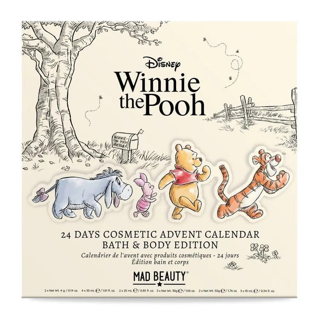 Mad Beauty Winnie The Pooh Advent Calendar