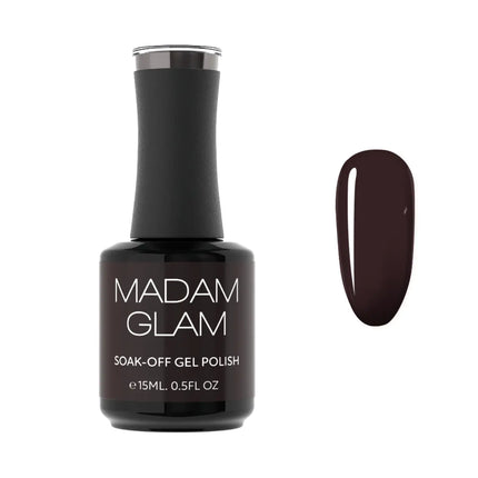 Madam Glam Soak Off Gel Polish Berry Bordeaux