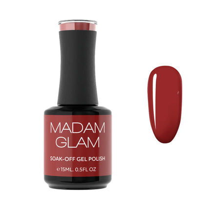 Madam Glam Soak Off Gel Polish Harvest Flame