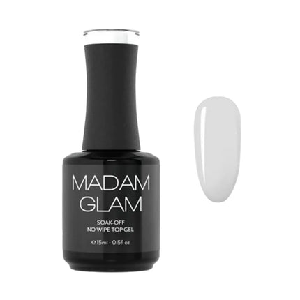 Madam Glam Soak Off No Wipe Top Coat Gel