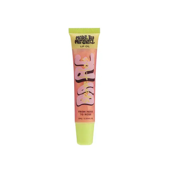 Made By Mitchell Bare Lip Oil Sparkles From Head To Rose