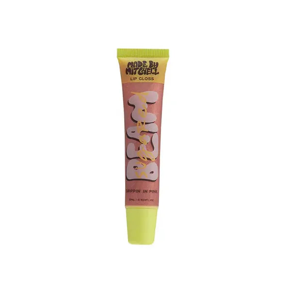 Made By Mitchell Beam Sugared Lip Gloss Drippin' In Pink