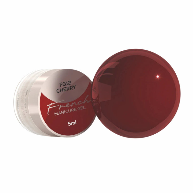 Makear French Manicure Gel FG12 Cherry, dieprode gel voor French manicure en nail art