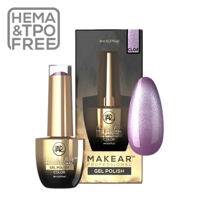 Makear Glow In Dark Cat Eye Gel Polish CL04 Paris Midnight